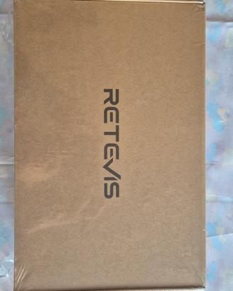 Set 6 Walkie Talkie Retevis RT86 con base ricarica