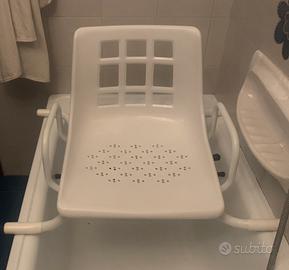 SEDIA PER VASCA GIREVOLE PER DISABILI ED ANZIANI