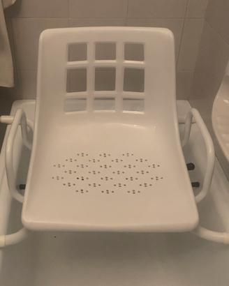 SEDIA PER VASCA GIREVOLE PER DISABILI ED ANZIANI