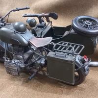 Wehrmacht Bmw R75 modello latta moto tedesca WWII