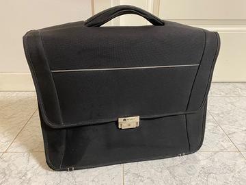 Grande cartella/borsa Delsey in tessuto tecnico