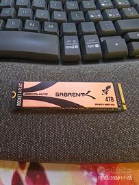 SABRENT 4TB NVMe PCIe M.2 2280 Rocket 4 Plus