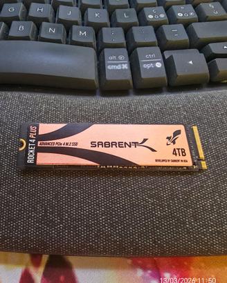 SABRENT 4TB NVMe PCIe M.2 2280 Rocket 4 Plus