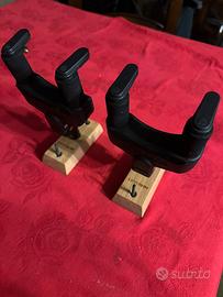Supporti muro chitarra Hercules(2pezzi)Auto Grip