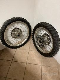 Ruote complete Yamaha yz