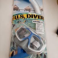 Maschera e boccaglio U.S. Divers