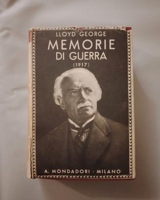 LIBRO PRIMA GUERRA MONDIALE - MEMORIE DI GUERRA