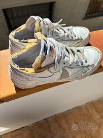 Nike x Sacai Blazer Low White