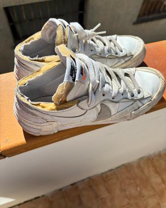Nike x Sacai Blazer Low White