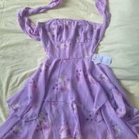 vestitino a fiori lilla