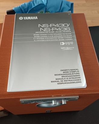 Kit Casse 5.1 Yamaha (Subwoofer Attivo) + Lettore
