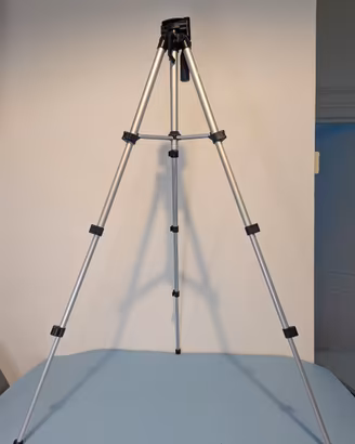Treppiede Fotografico Alluminio 98 cm con Sacca