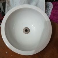 LAVABO  TONDO   SOPRAPIANO FI CM 36 - H 15 CM