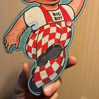 Insegna smaltata big boy