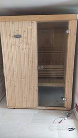 SAUNA FINLANDESE IN ABETE CARELIA mai usata