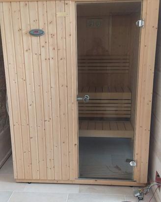 SAUNA FINLANDESE IN ABETE CARELIA mai usata