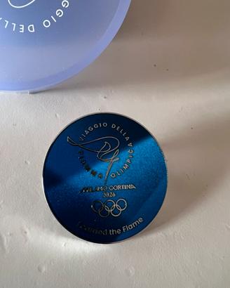 Spilla tedoforo Milano cortina 2026