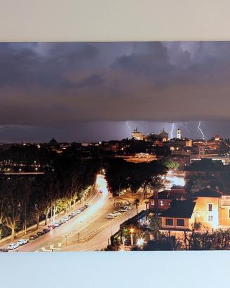 Stampa fotografica 70x50 Roma notturna