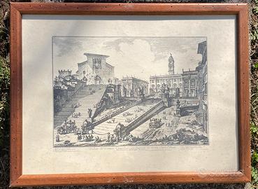 Stampe vedute di Roma