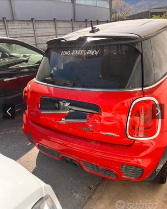Mini jcw 2017 ricambi con documenti