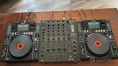 Consolle DJ Professionale Completa 4 Canali NUOVA