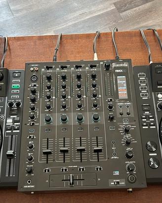 Consolle DJ Professionale Completa 4 Canali NUOVA