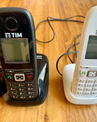 Coppia telefoni wireless Tim Siemens Gigaset AS405