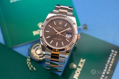 Rolex 126331 Nuovo Oro rosa Chocolate PERMUTE