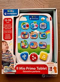 CLEMENTONI il mio primo tablet NUOVO