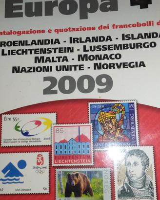 catalogo Unificato Europa 4 Filatelia 2009