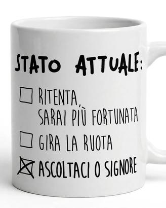 Tazza con frase