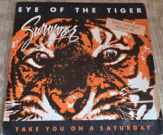 SURVIVOR EYE OF THE TIGER 1982 45 GIRI