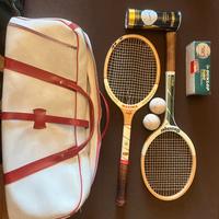 Set da Tennis Vintage Anni '70 da collezione