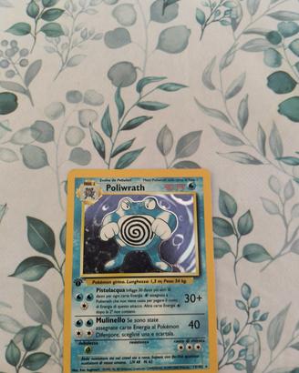 Poliwrath prima edizione 
