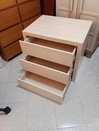 cassettiera e comodini IKEA