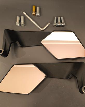 specchietti stealth moto universali 