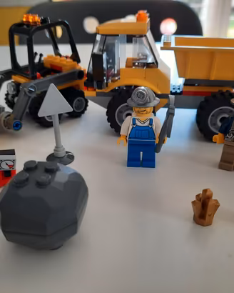 4021 Lego City Ruspa e autoribaltabile