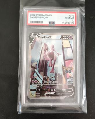 Pokemon go Mewtwo #72 eng PSA 10