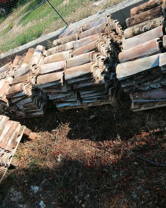 canali coppi tegole antiche 