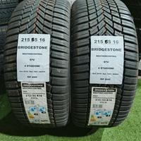 2 gomme 215 55 16 BRIDGESTONE 4 STAGIONI RIF2085