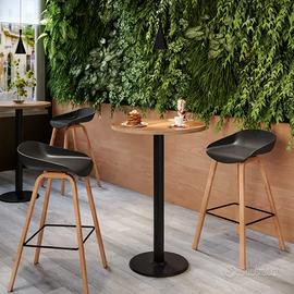 2 Tavoli alto rotondo 80 cm - Bar Bistrot Pranzo