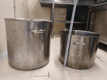 PENTOLONI PROFESSIONALI ACCIAIO INOX 18/10