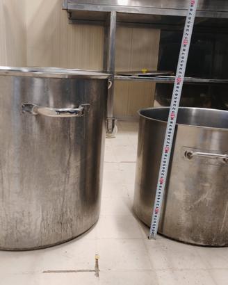 PENTOLONI PROFESSIONALI ACCIAIO INOX 18/10