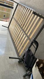 Rete A Doghe Una Piazza E Mezzo + Materasso