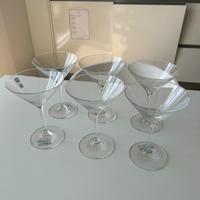 6 bicchieri per Martini
