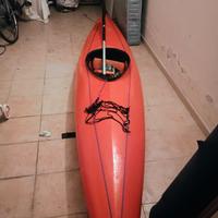 canoa in vetroresina 