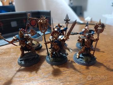7 miniature warhammer stormcast eternals 