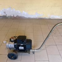 Elettropompa autoadescante travaso vino o liquidi