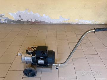 Elettropompa autoadescante travaso vino o liquidi