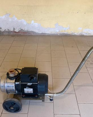 Elettropompa autoadescante travaso vino o liquidi